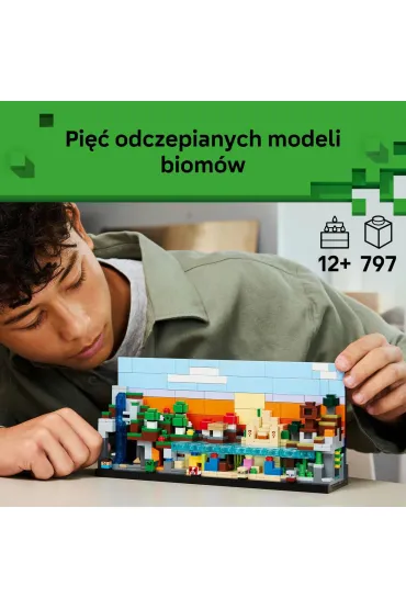 LEGO Minecraft Minibiomy 21589