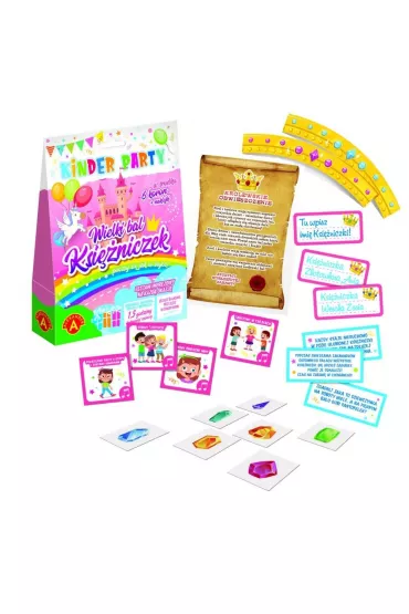 Zestaw Kinder Party Wielki Bal Ksi�niczek ALEX Alexander