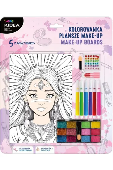 ZEST KREAT PLANSZE MAKE-UP KIDEA B/C Derform