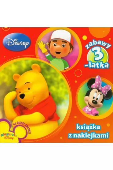 Disney Zabawy 3 latka Ksi��ka z naklejkami