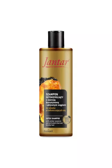Jantar Farmona Moc Bursztynu szampon peelinguj�cy z esencj� bursztynow� i aktywnym w�glem 300 ml
