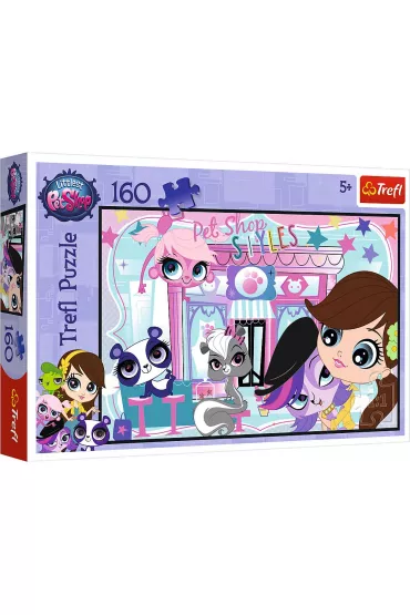 Puzzle 160 el. Razem weselej Littlest Pet Shop Trefl