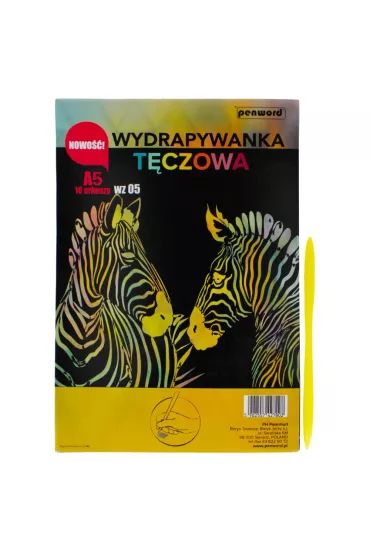 Feniks Wydrapywanka t�czowa A5 10 arkuszy