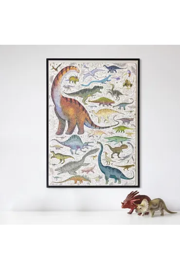 Puzzle Puzzlove CzuCzu 500 el. Dinozaury Bright Junior Media