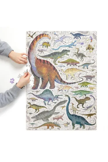 Puzzle Puzzlove CzuCzu 500 el. Dinozaury Bright Junior Media