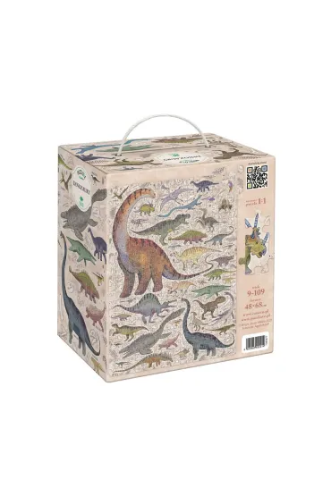 Puzzle Puzzlove CzuCzu 500 el. Dinozaury Bright Junior Media