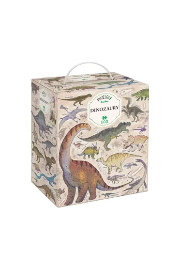 Puzzle Puzzlove CzuCzu 500 el. Dinozaury Bright Junior Media