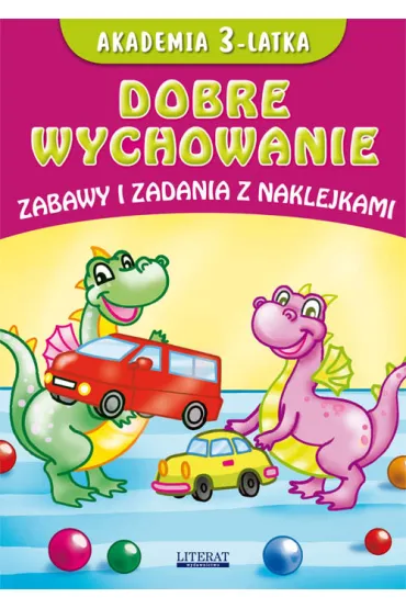 Akademia 3-latka Dobre wychowanie - Joanna Paruszewska, Krystian Pruchnicki
