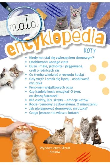 Ksi��ka edu. B5 Ma�a encyklopedia. Koty SKRZAT 077322 - Wioleta �y�owska
