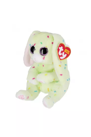 Ty Beanie Bellies. Fern. Green bunny. 15cm Meteor