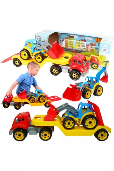 Transporter z traktorem Technok
