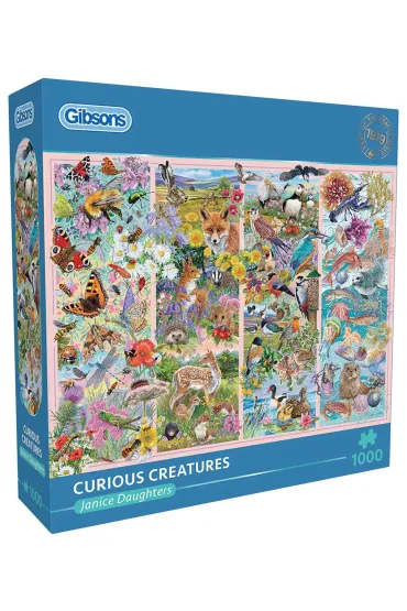 Puzzle 1000 Ciekawe stworzenia 113731 Gibsons