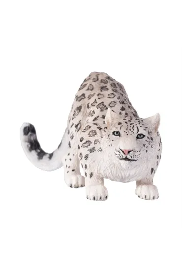 Figurka Leopard �nie�ny