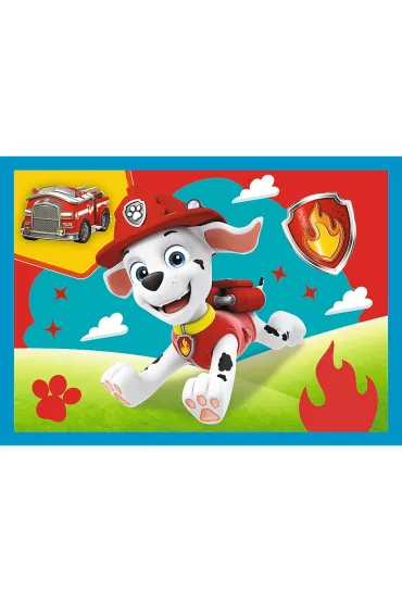 Puzzle 4w1 - Biegn�ce Pieski (12+15+20+24 el.) Trefl