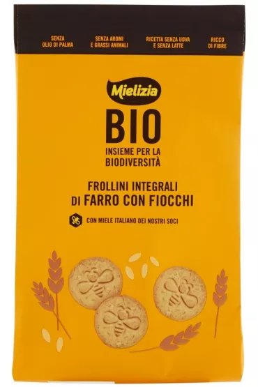 Mielizia Ciastka frollini orkiszowe pe�noziarniste 300 g Bio