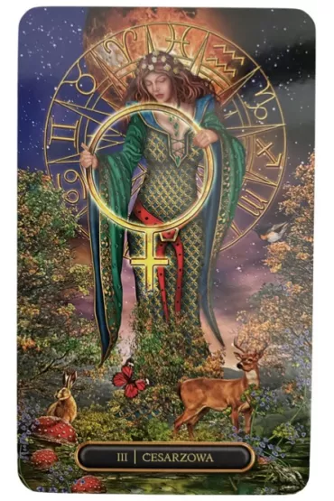Poz�acany Tarot Kr�lewski - Barbara Moore, Marchetti Ciro