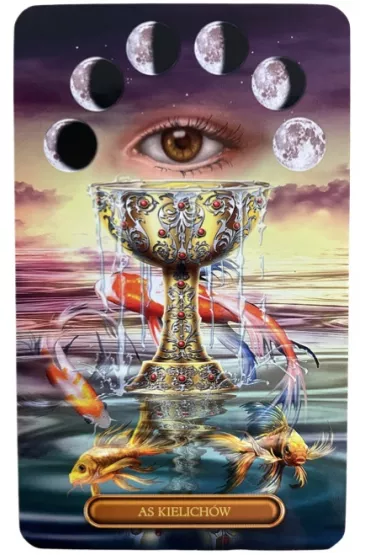 Poz�acany Tarot Kr�lewski - Barbara Moore, Marchetti Ciro