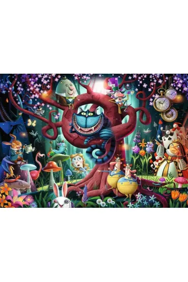 Puzzle 1000 el. Alicja w krainie czar�w Ravensburger