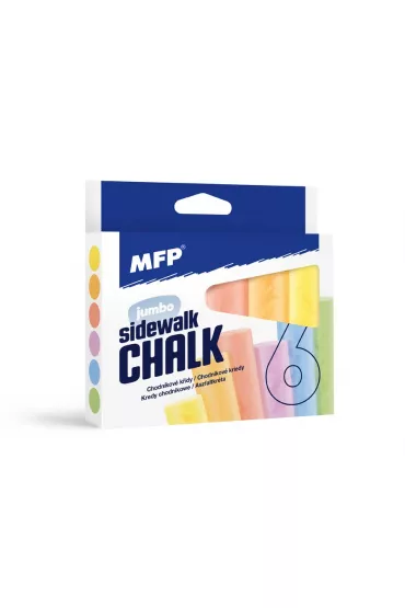 MFP Kreda chodnikowa owalna 6 szt.