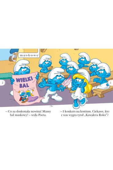 Wielki bal Smerfetki. Czytam sobie. Poziom 1 - Justyna Bednarek