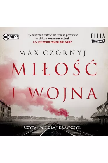Audiobook Mi�o�� i wojna CD - Max Czornyj