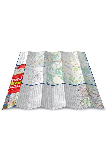Pozna� foliowany plan miasta 1:20 000