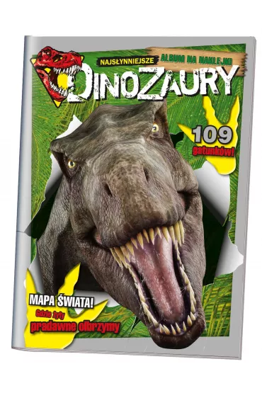 Album na naklejki Najs�ynniejsze Dinozaury