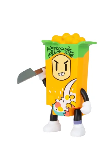 Stumble Guys Action Figure Cerial Killer