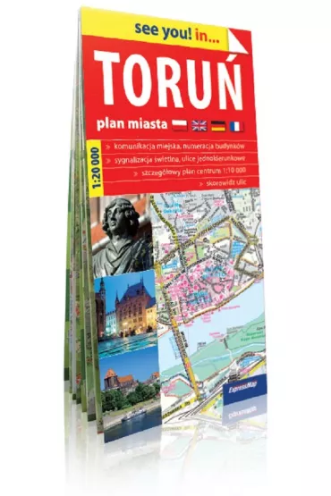 Toru� plan miasta 1:20 000