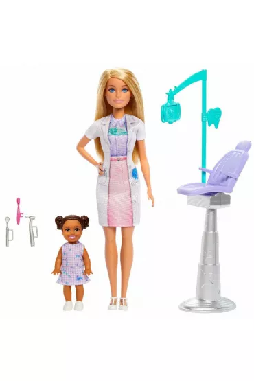Barbie Kariera. Lalka Dentystka Mattel