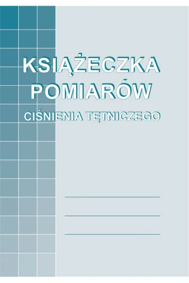 Michalczyk i Prokop Ksi��eczka pomiar�w ci�nienia t�tniczego M-910-5