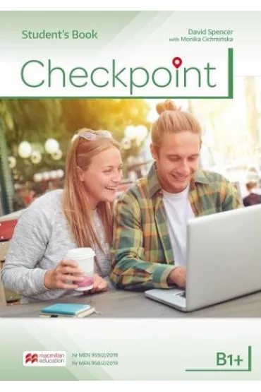 Checkpoint. Podrcznik. Jzyk angielski. Poziom B1+ - David Spencer, Monika Cichmiska