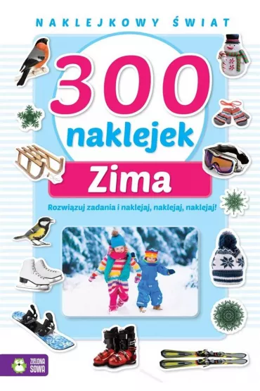300 naklejek. Zima