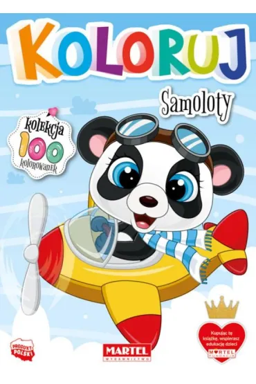 Koloruj - Samoloty
