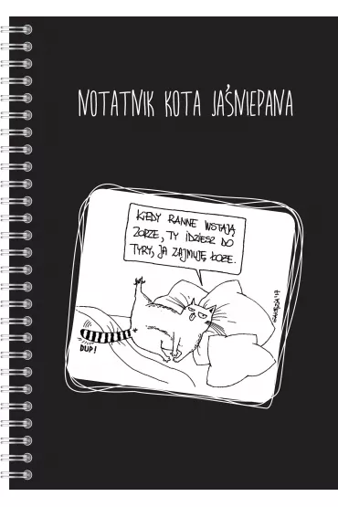 Notatnik Kota Ja�niepana - Magdalena Ga��zia