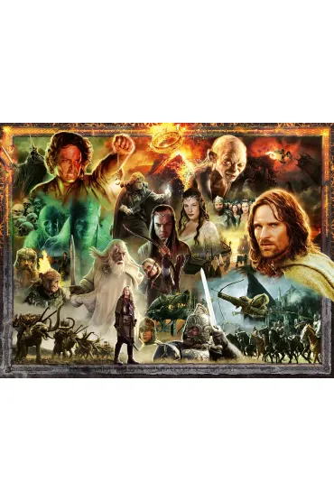 Puzzle 2000 el. Powr�t Kr�la Ravensburger