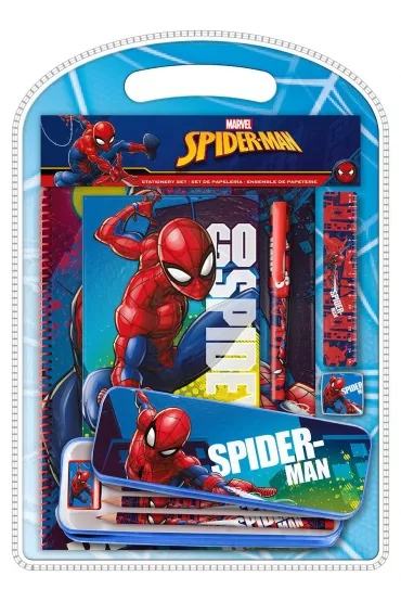 KIDS EUROSWAN Zestaw pimienniczy Spiderman  MV15909 12 elementw