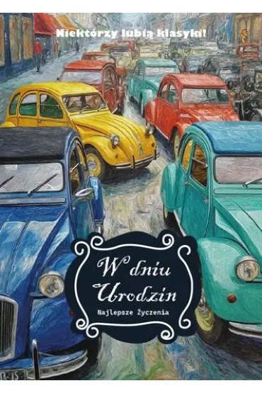 Armin Style KARNET URODZINY B6 Z KOP AS GM-1352 FOL