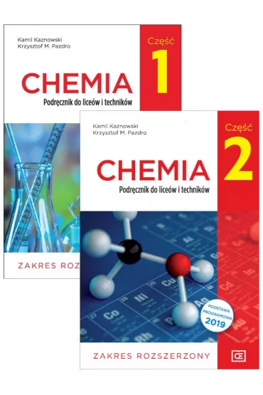 Chemia. Podr�cznik do lice�w i technik�w. Cz�ci 1-2. Zakres rozszerzony - Krzysztof Pazdro, Kamil Kaznowski