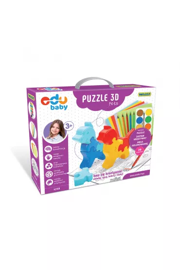 Puzzle 3D Zwierz�ta domowe Wader