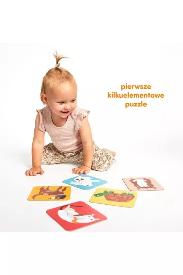 CzuCzu. Nasi przyjaciele. Puzzle na cztery Bright Junior Media
