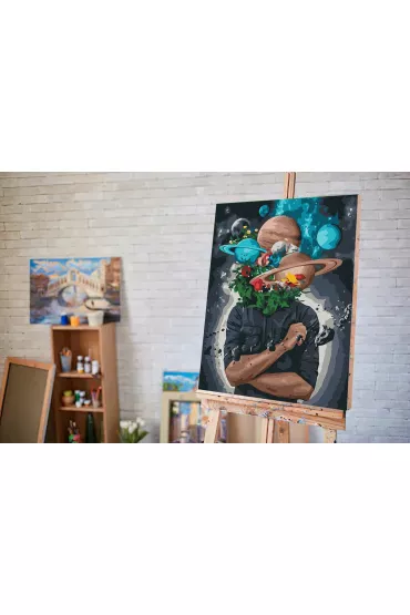 Twoje Hobby Malowanie po numerach - M�j kosmos 40x50cm