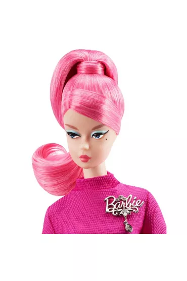 Barbie Signature. R�owa lalka kolekcjonerska FXD50 Mattel