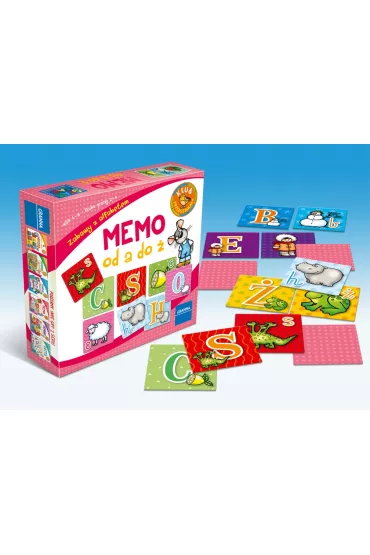 Memo od a do �. Zabawy z alfabetem Granna - Memo od A do Z