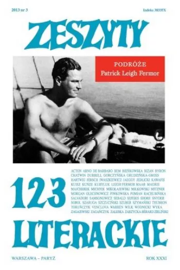 Zeszyty literackie 123 3/2013
