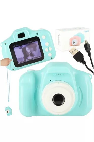 Aparat fotograficzny cyfrowy gry kamera video mini HD 2.0"