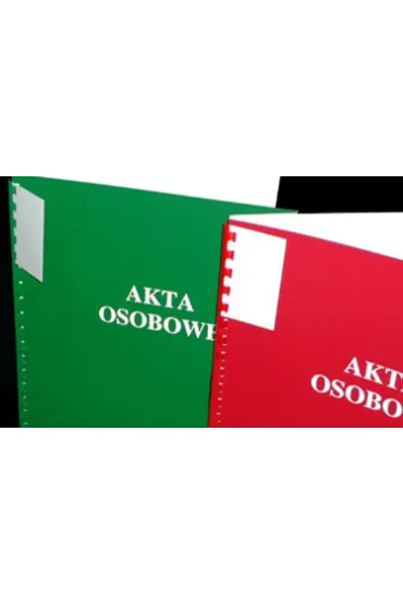 Teczka do akt osobowych A4 z nadukiem