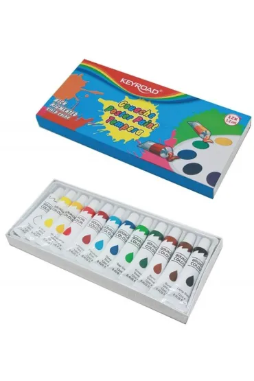Keyroad Farby tempera 12 kolor�w