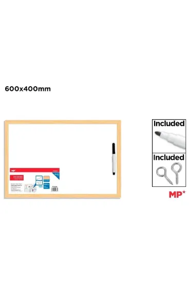 Tablica bia�a 40x60cm z markerem