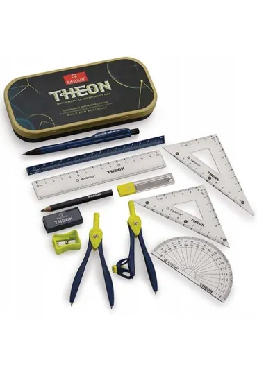 Radius Zestaw Geometryczny Theon metalowe opakowanie